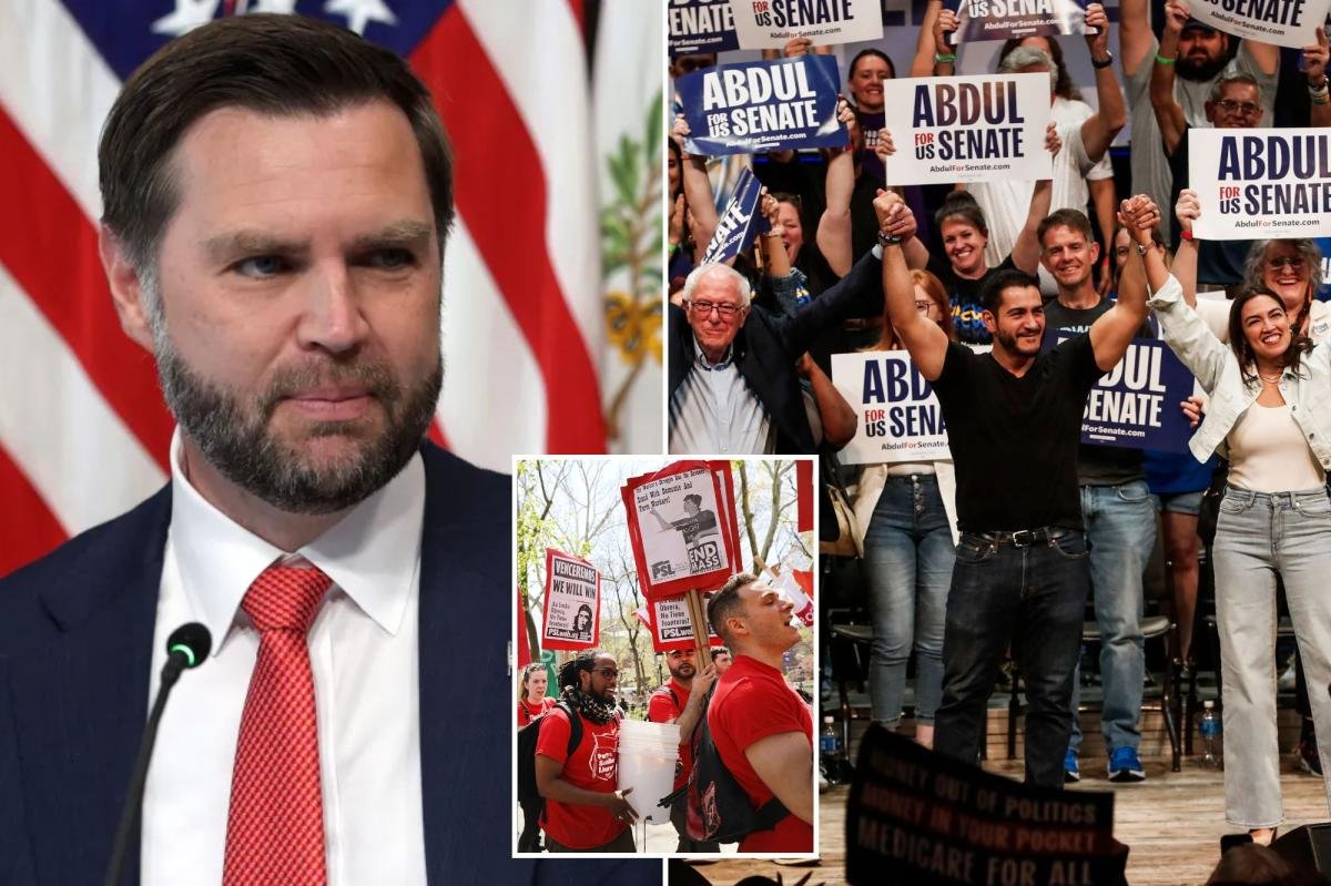 You are currently viewing JD Vance warns Republicans not to blame young Americans for the appeal of socialism