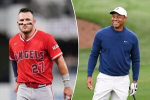 Read more about the article Tiger Woods $100M golf course he built for Mike Trout draws Angels star’s reaction