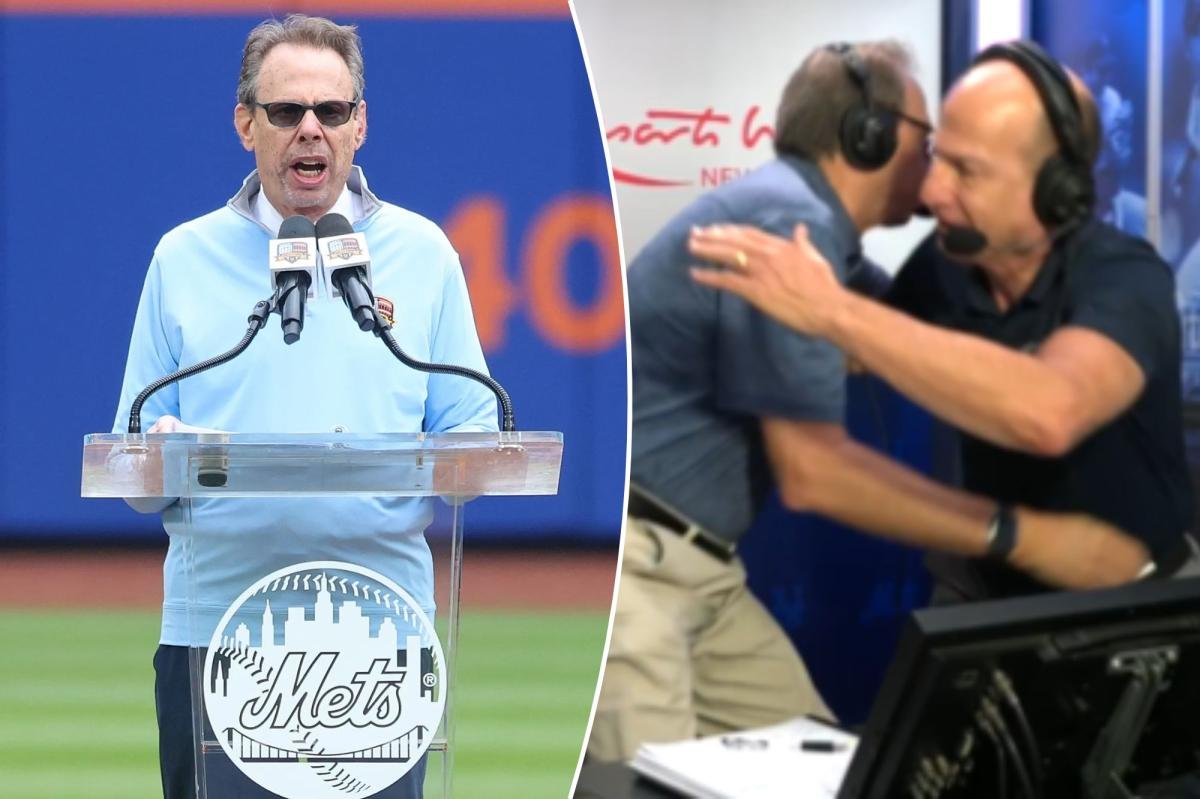 You are currently viewing Retiring Howie Rose calls inning with Gary Cohen in emotional Mets booth moment: ‘I treasure you’