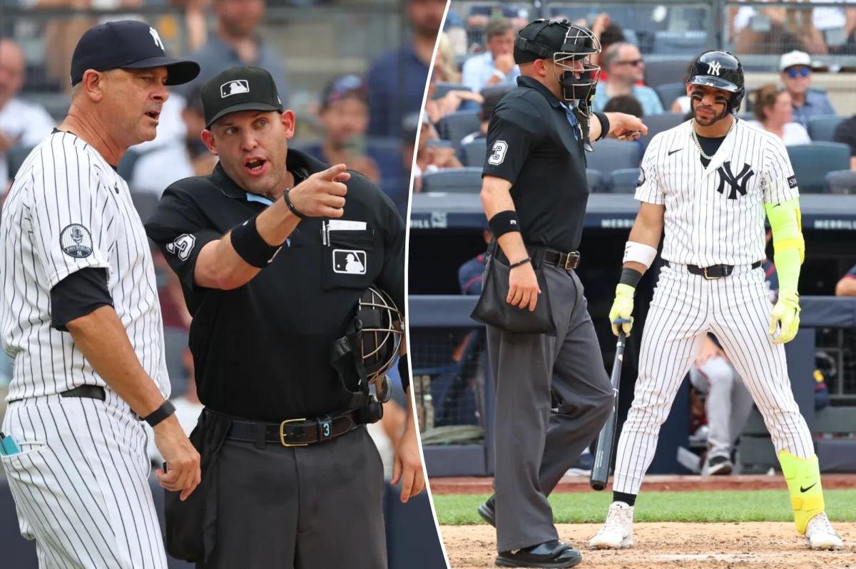 You are currently viewing Aaron Boone defends Jose Caballero after latest ‘uncalled for’ violation: ‘Petty stuff’