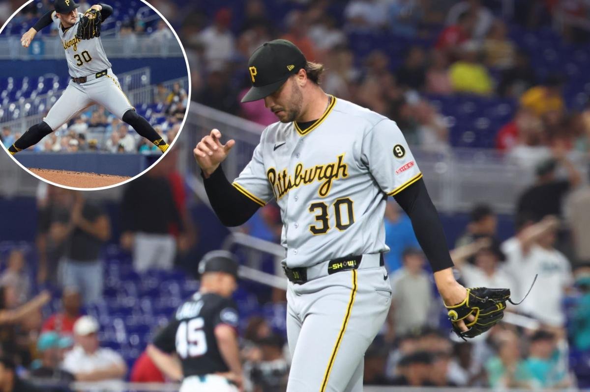 You are currently viewing Paul Skenes removed after just 65 pitches — and without hitting 97 mph — in latest troubling start