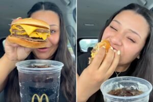 Read more about the article McDonaldâs cheeseburger hack on TikTok divides internet