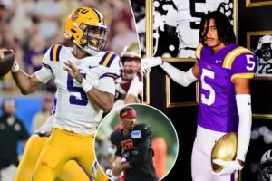 Read more about the article Jayden Daniels ‘profoundly disrespected’ by LSU as he bars school from using his NIL