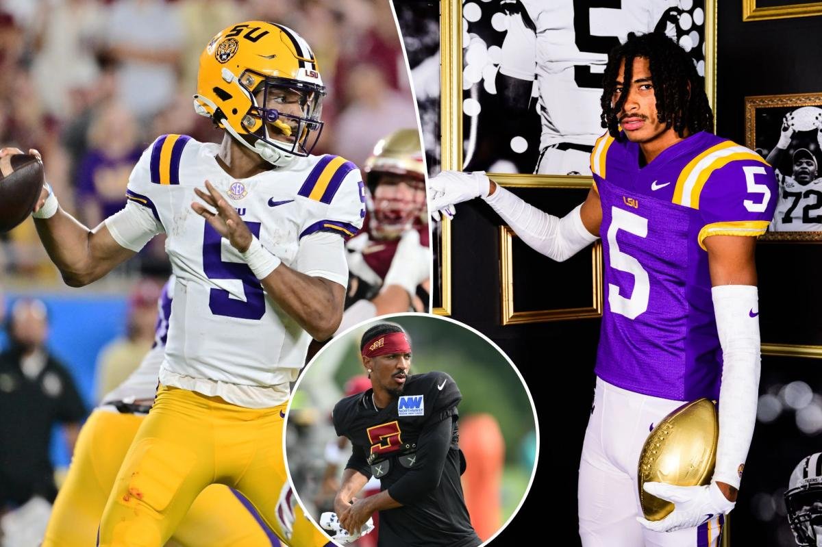 Read more about the article Jayden Daniels ‘profoundly disrespected’ by LSU as he bars school from using his NIL