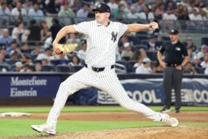 Read more about the article Brent Headrick on pace to threaten Yankees’ franchise games pitched record