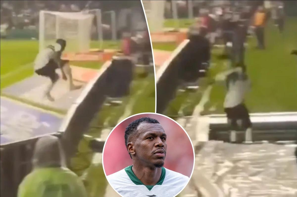 You are currently viewing Brazilian soccer star gives health update after jumping down hole in scary scene: ‘Falling from a building’