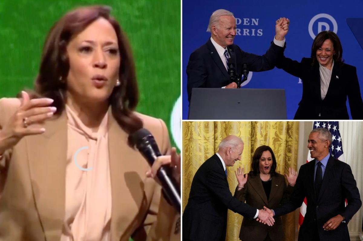 You are currently viewing Kamala Harris snubs Biden when asked to name ‘most effective’ US presidents at Nashville event
