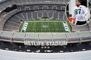 Read more about the article Jets’ Harrison Phillips echoes cries for stadiums to use real grass after World Cup change