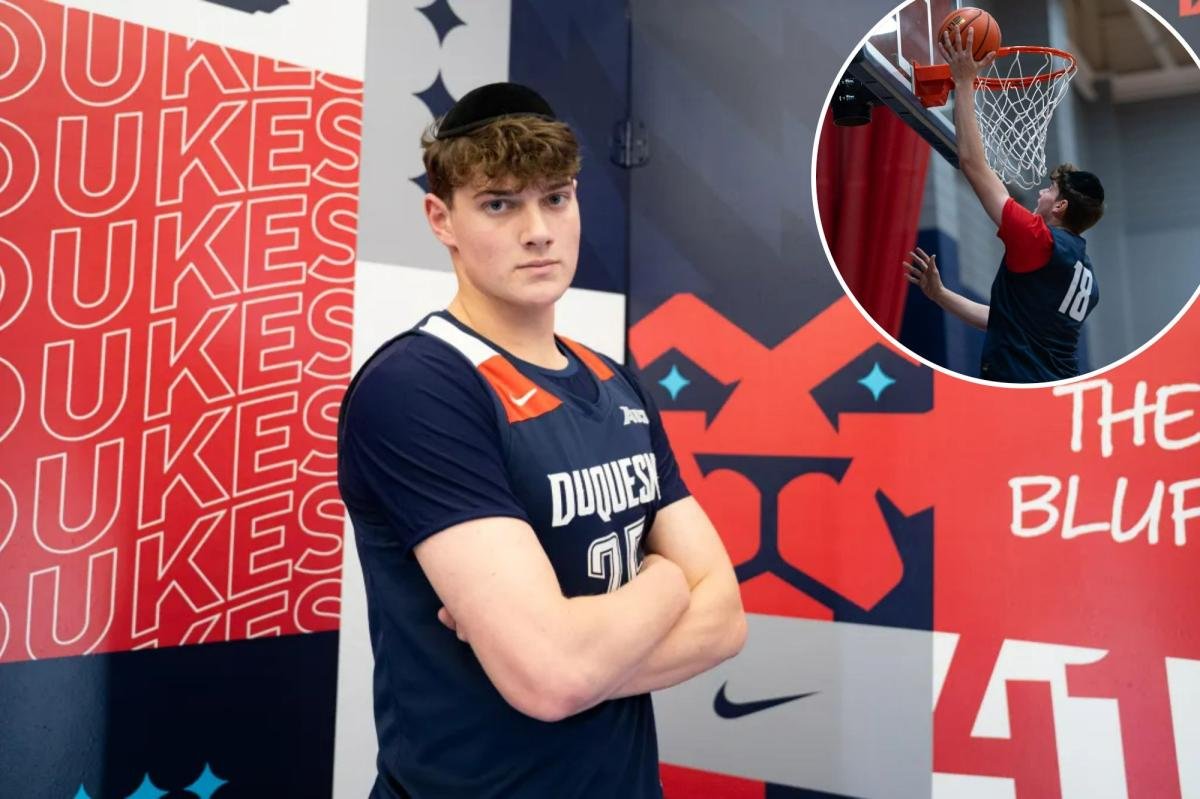You are currently viewing Duquesne’s Chaim Galbut embarking on rare path as Orthodox Jewish Division I basketball player