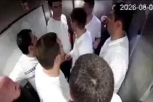 Read more about the article Elevator suddenly plummets in high-rise, leaving 4 men with gruesome injuries
