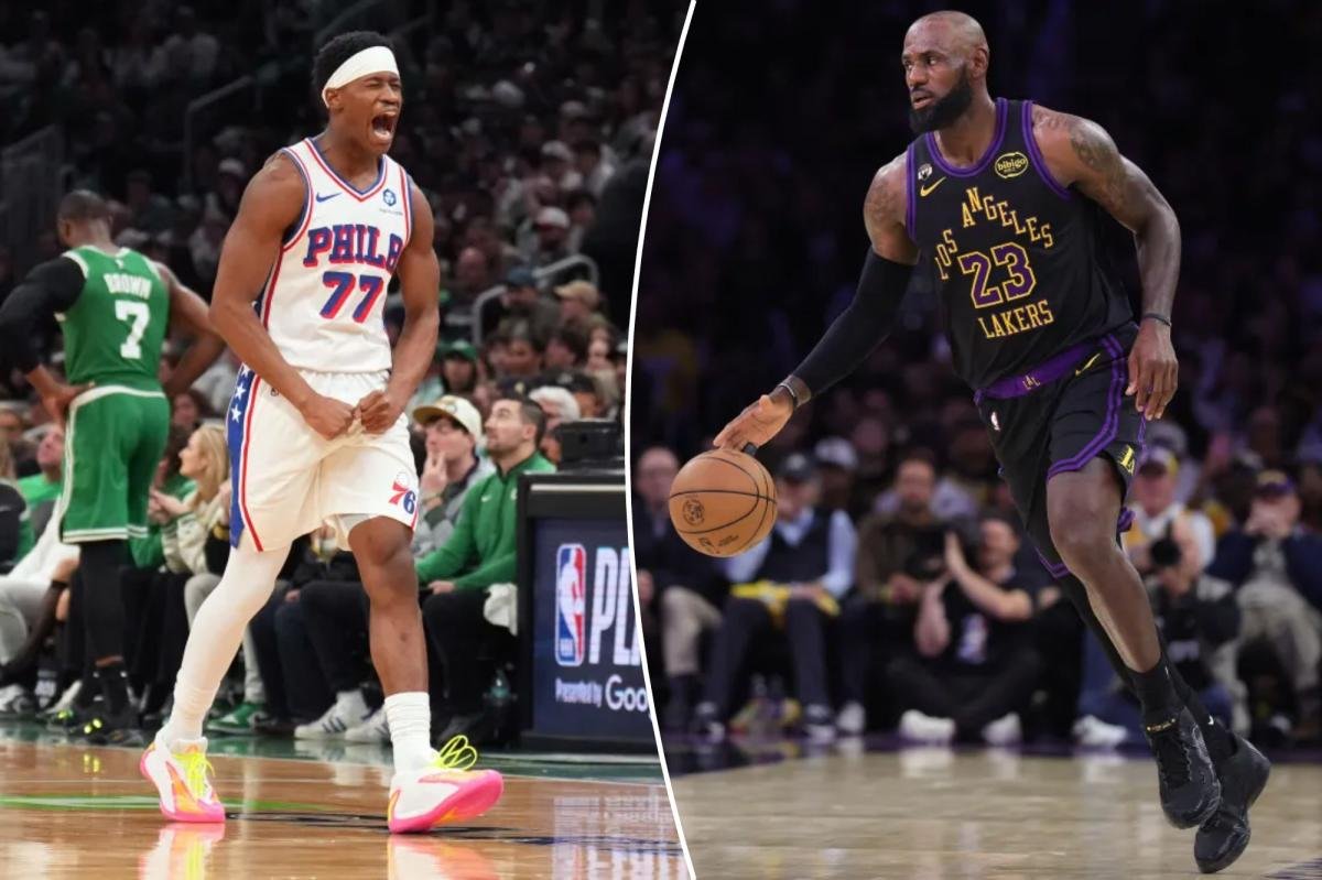 You are currently viewing VJ Edgecombe details LeBron James’ FaceTime on decision that left him ‘geekin’