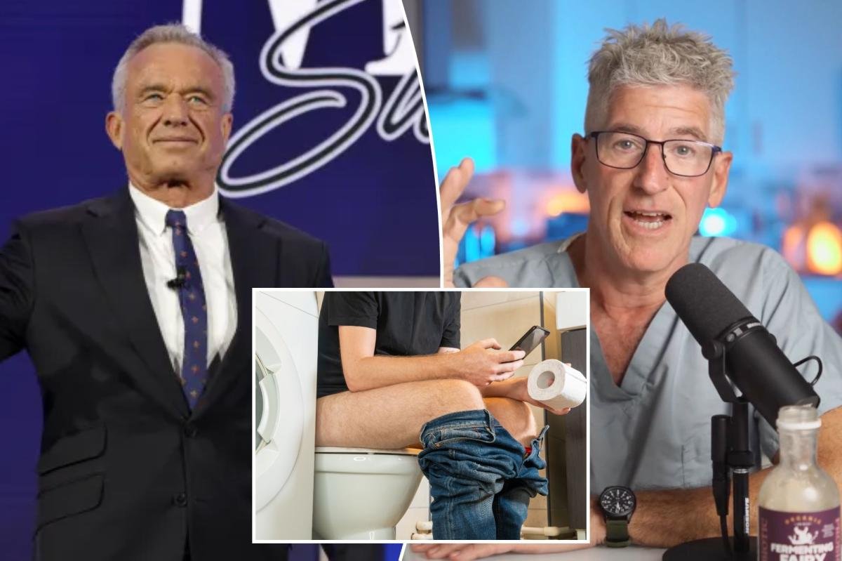 You are currently viewing RFK Jr.’s doctor says proper poops (like his) are wipe-free and ‘nearly orgasmic’