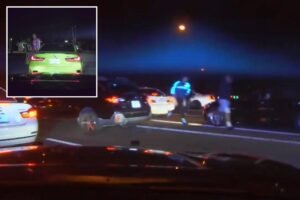 Read more about the article Dashcam shows Florida trooper chasing alleged street takeover suspect at 140 mph