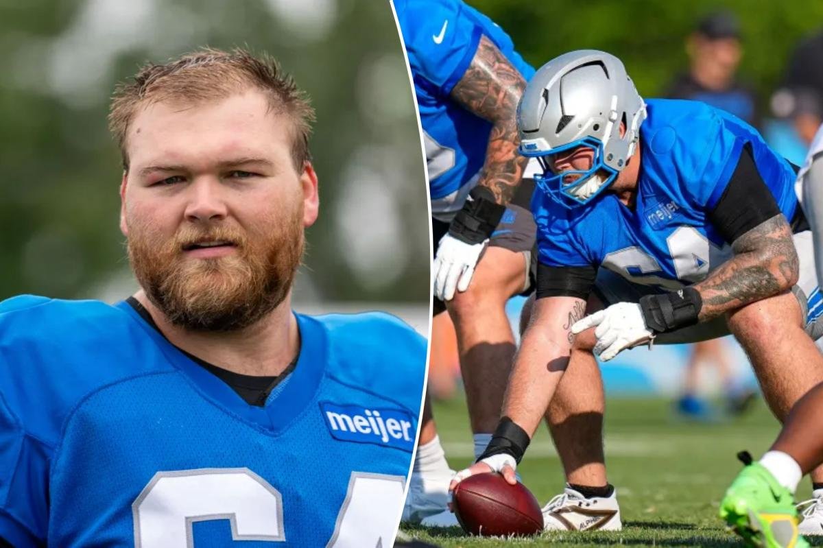 You are currently viewing Lions’ new $25 million center suffers significant injury in early blow
