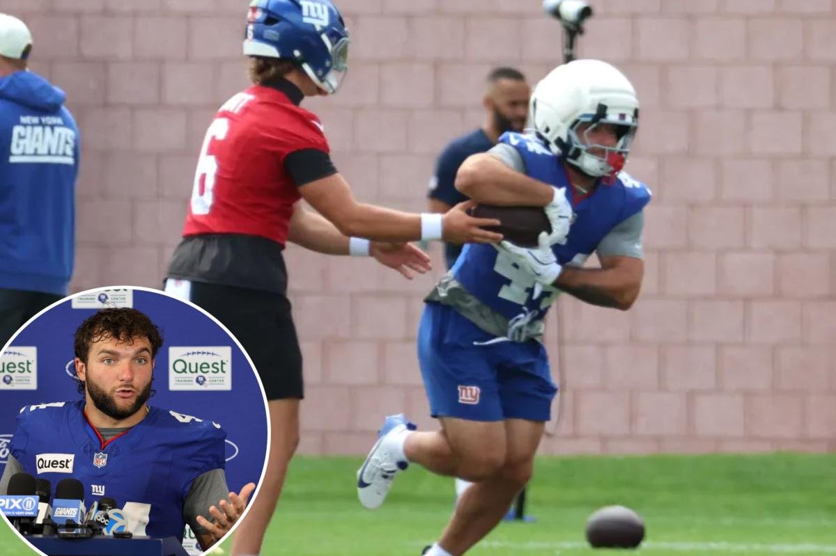 You are currently viewing Cam Skattebo won’t let gruesome injury change his Giants game