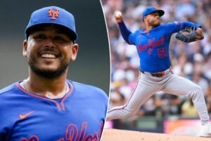 Read more about the article Freddy Peralta traded to Rays after disastrous stint with Mets