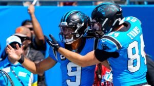Read more about the article Carolina Panthers betting outlook: 2026 season hinges on Bryce Young hitting 20.5 touchdowns