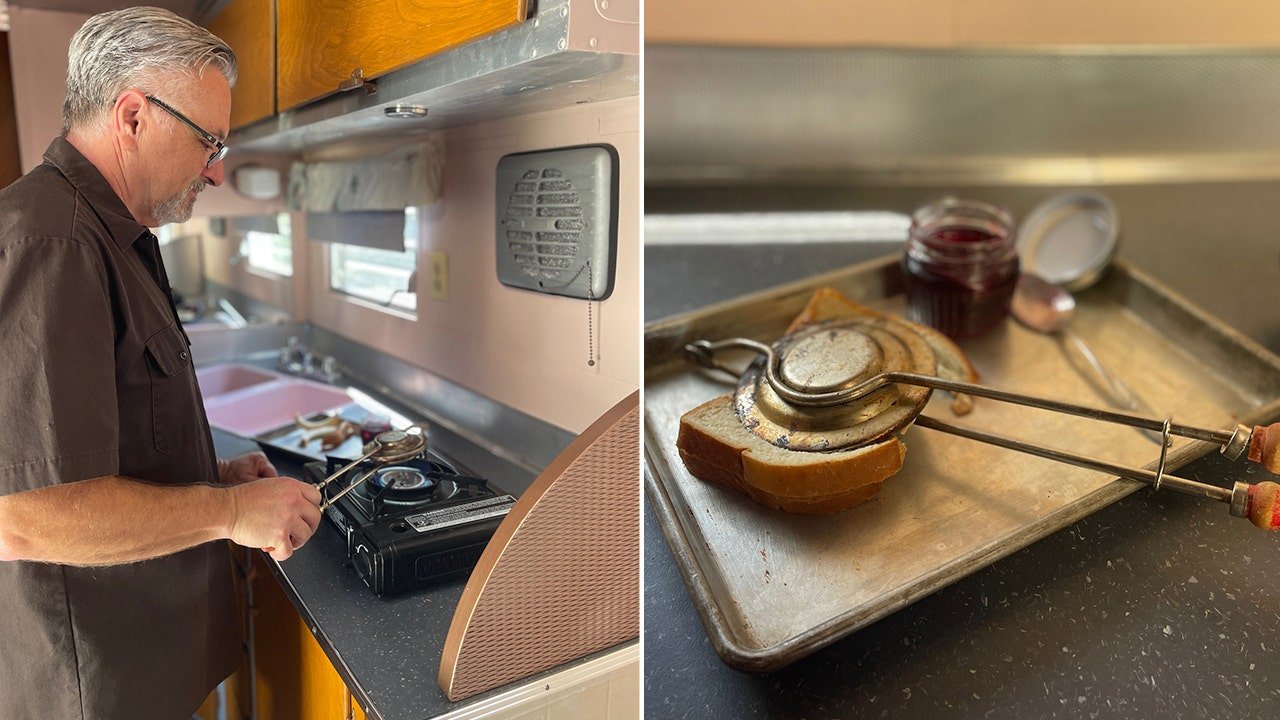 You are currently viewing Vintage camper trailers magazine publishers release camping cookbook