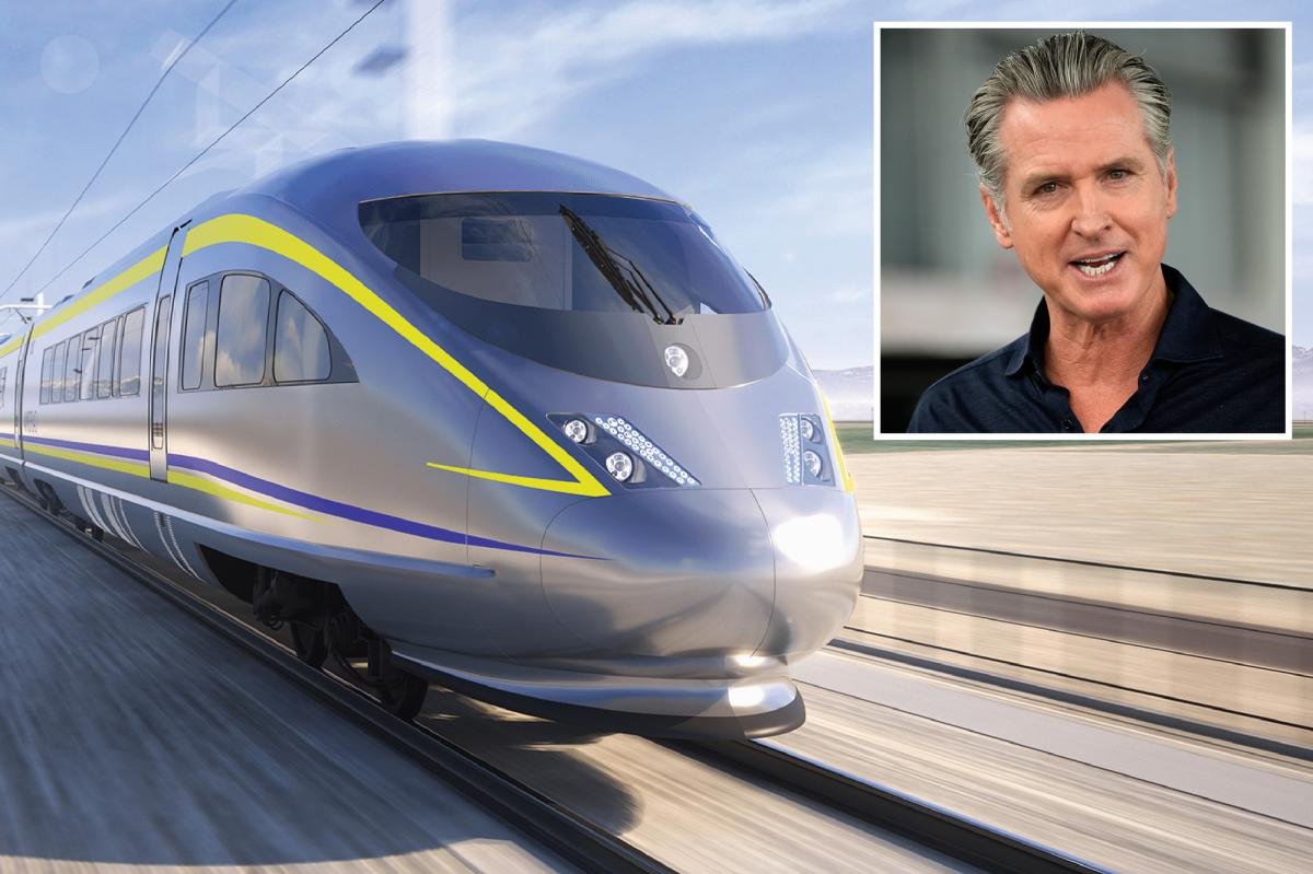 You are currently viewing Gavin Newsomâs bullet train barreling toward financial cliff as cash could run dry in 2027