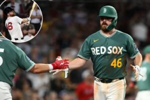 Read more about the article Red Sox dump catcher Jake Rogers one week after trade deadline deal
