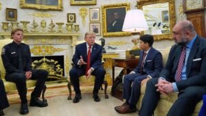 Read more about the article Trump praises teen California lifeguard Ryder Williams at White House