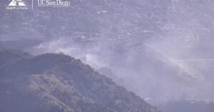 Read more about the article Firefighters battling brush fire in Burbank