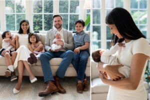 Read more about the article Second lady Usha Vance opens up about new baby, managing 4 kids and motherhood