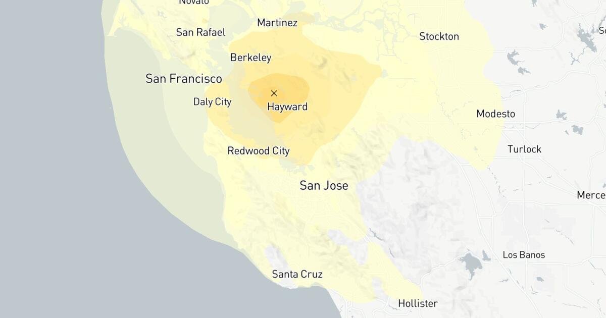 Read more about the article Magnitude 3.8 earthquake centered in Oakland shakes Northern California