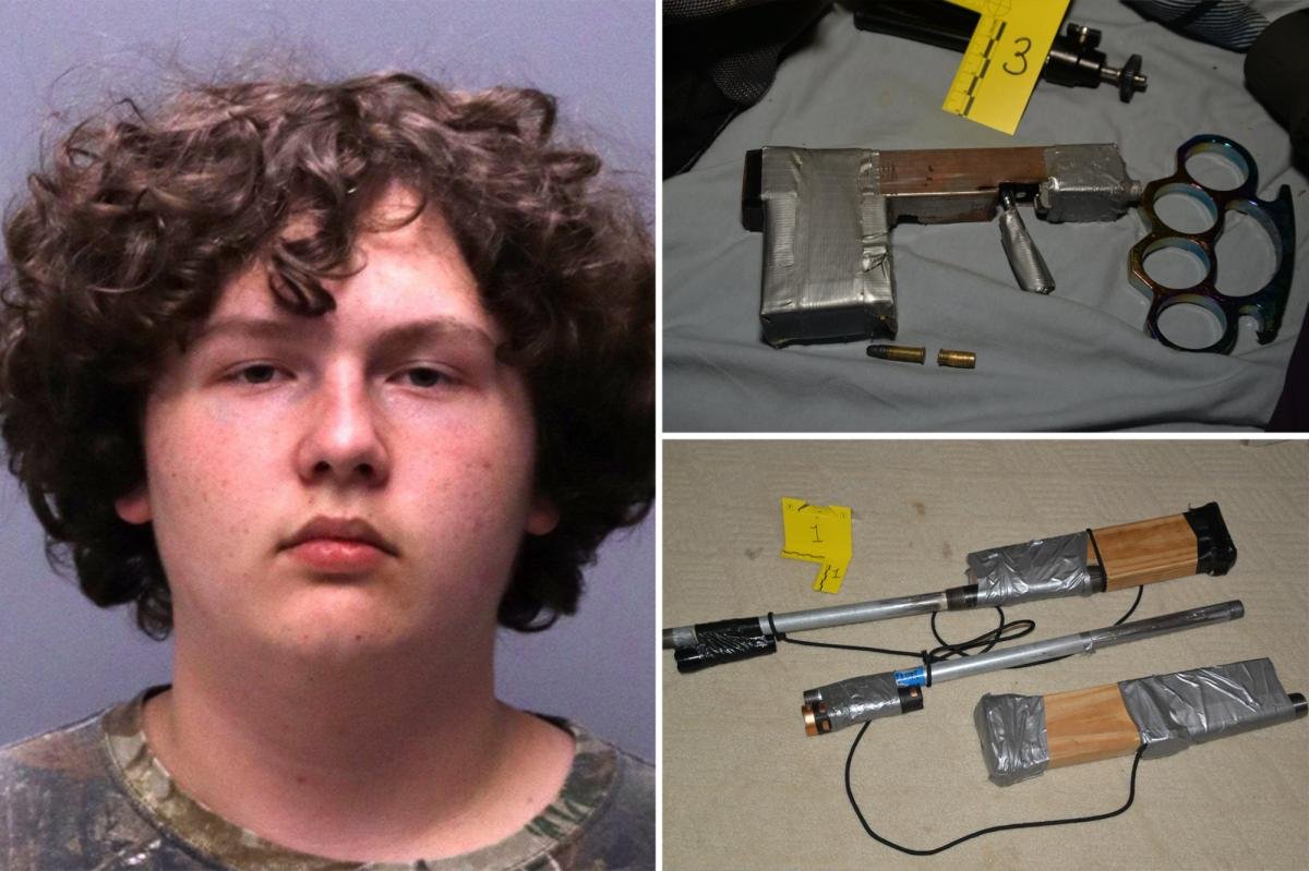 You are currently viewing Florida middle school student, 14, arrested after allegedly stashing homemade guns for robbery plot
