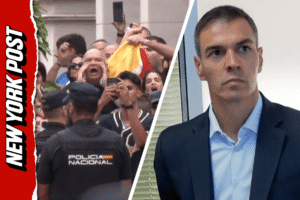 Read more about the article Angry Spaniards call PM Pedro Sanchez a ‘son of a bitch’ while he visits migrant-riddled Ceuta (Video)