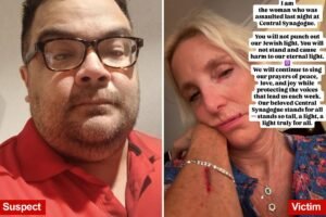 Read more about the article NYC synagogue attack victim punches back at unhinged attacker: ‘We will continue to sing’