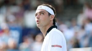 Read more about the article Taylor Fritz got all hot and bothered talking about Sydney Sweeney while golfing