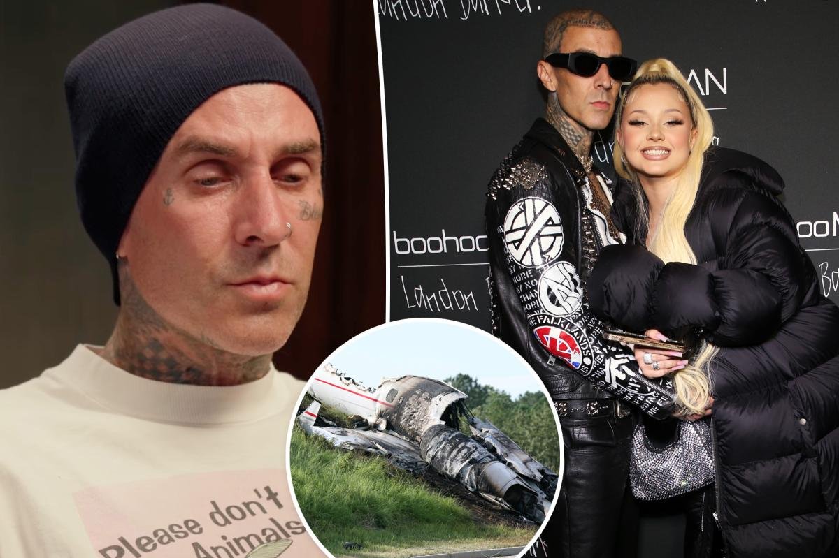 You are currently viewing Travis Barker and daughter Alabama had ‘awful’ feeling before his 2008 plane crash that killed 4