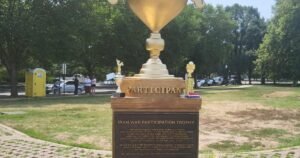 Read more about the article D.C., New York, Minneapolis: ‘Iran War Participation Trophy’ for Trump goes on tour, gets Instagram page
