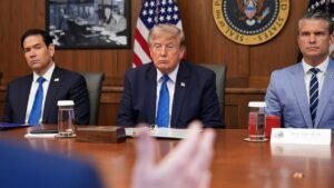 Read more about the article HUGH HEWITT: Trump sliced his Iran strategy. Now he must mount a comeback