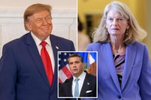 Read more about the article Trump attacks Lisa Murkowski after she nearly sinks Todd Blanche nomination