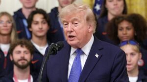 Read more about the article Trump urges Congress to pass Protect College Sports Act before recess: ‘We have to get that done’