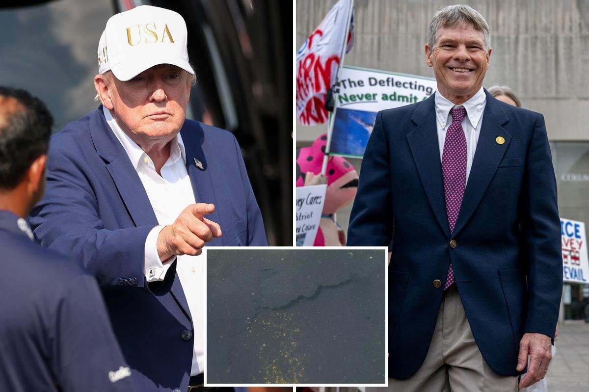 You are currently viewing Trump doubles down on Reflecting Pool vandalism claim against ex-Olympian David Hearn, admits ‘some contractor error’