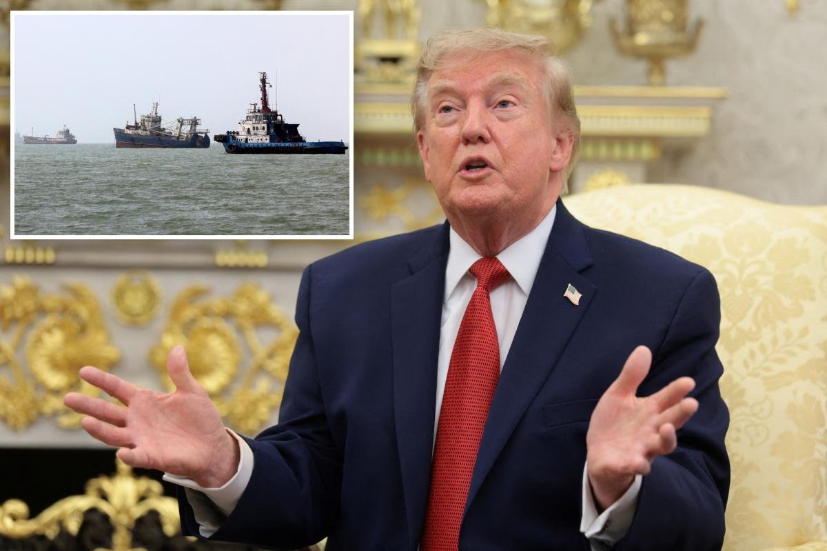 You are currently viewing Trump posts map labeling Strait of Hormuz ‘new US territory’ before announcing no talks with Iran planned