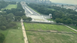 Read more about the article Trump claims vandals damaged the National Mall grass where July 4 event was held