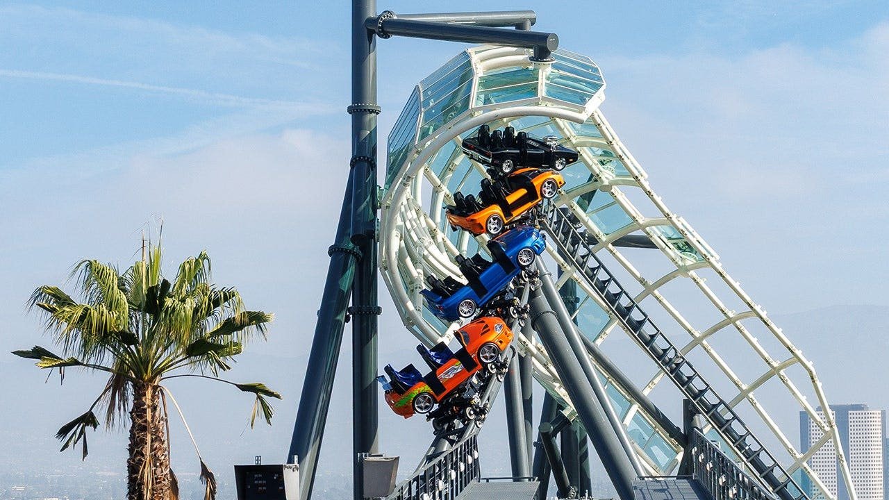 You are currently viewing Universal Studios Hollywood coaster, still in tests, sparks big noise complaints