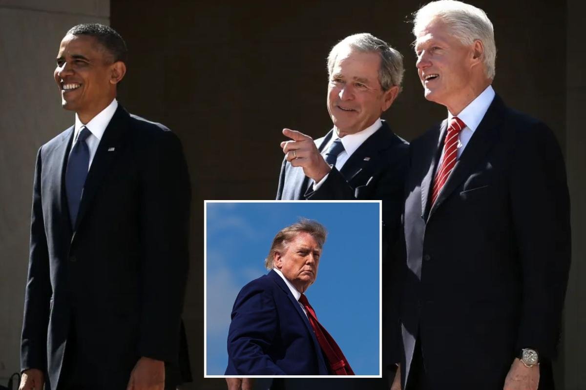 You are currently viewing Trump goes unmentioned but not ignored as Clinton, Bush and Obama pen essays on US presidents