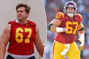 Read more about the article USC football suffers huge blow with season-ending loss of center Kilian OâConnor