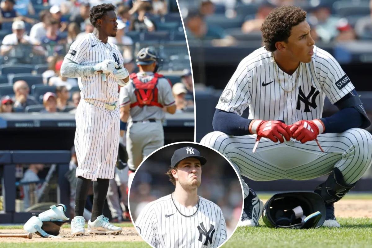 You are currently viewing Listless Yankees bats waste Cam Schlittler gem in 10-inning loss to Braves
