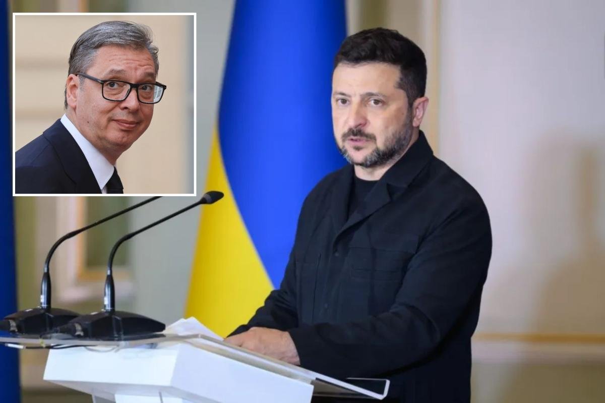 You are currently viewing Ukraine’s Volodymyr Zelensky making first official visit to Russia-friendly Serbia